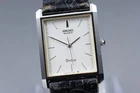 [Near MINT] Vintage SEIKO Dolce 9521-5160 26mm Silver Dial Quartz Men's Watch