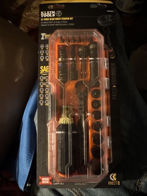 New Sealed Klein Tools 65300KNECT: 21-Piece SAE KNECT Starter Kit (2024YR)