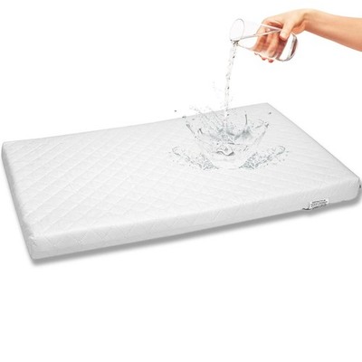 First Essentials Baby Bassinet Cradle Mattress Oblong *12 SIZES* Foam Waterproof