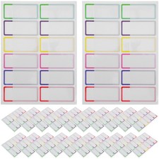 30 Sheets School Name Labels Stickers Waterproof for Kids Bottle Marking