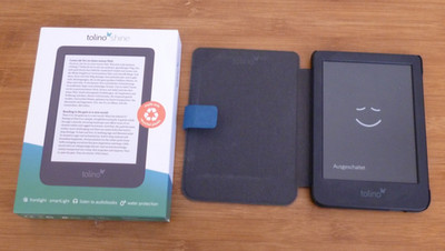 Tolino shine 5. Generation eBook  Reader 6 Zoll HD DIsplay - voll funtionsfähig
