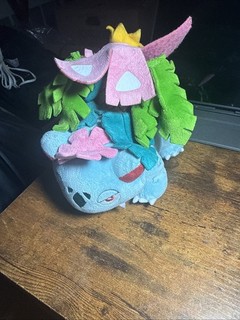 2014 Nintendo Pokemon Center Mega Venusaur Plush Doll Stuffie Toy Bulbasaur