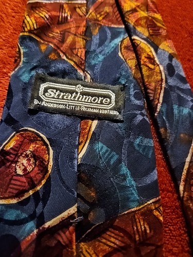Strathmore Pattern 2695 Strathmore Silk Neck Tie Vintage Mens Clothing Suit Tie Nice | eBay