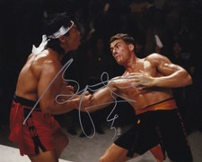 BOLO YEUNG signed autograph 20x25cm BLOODSPORT in person autograph ACOA