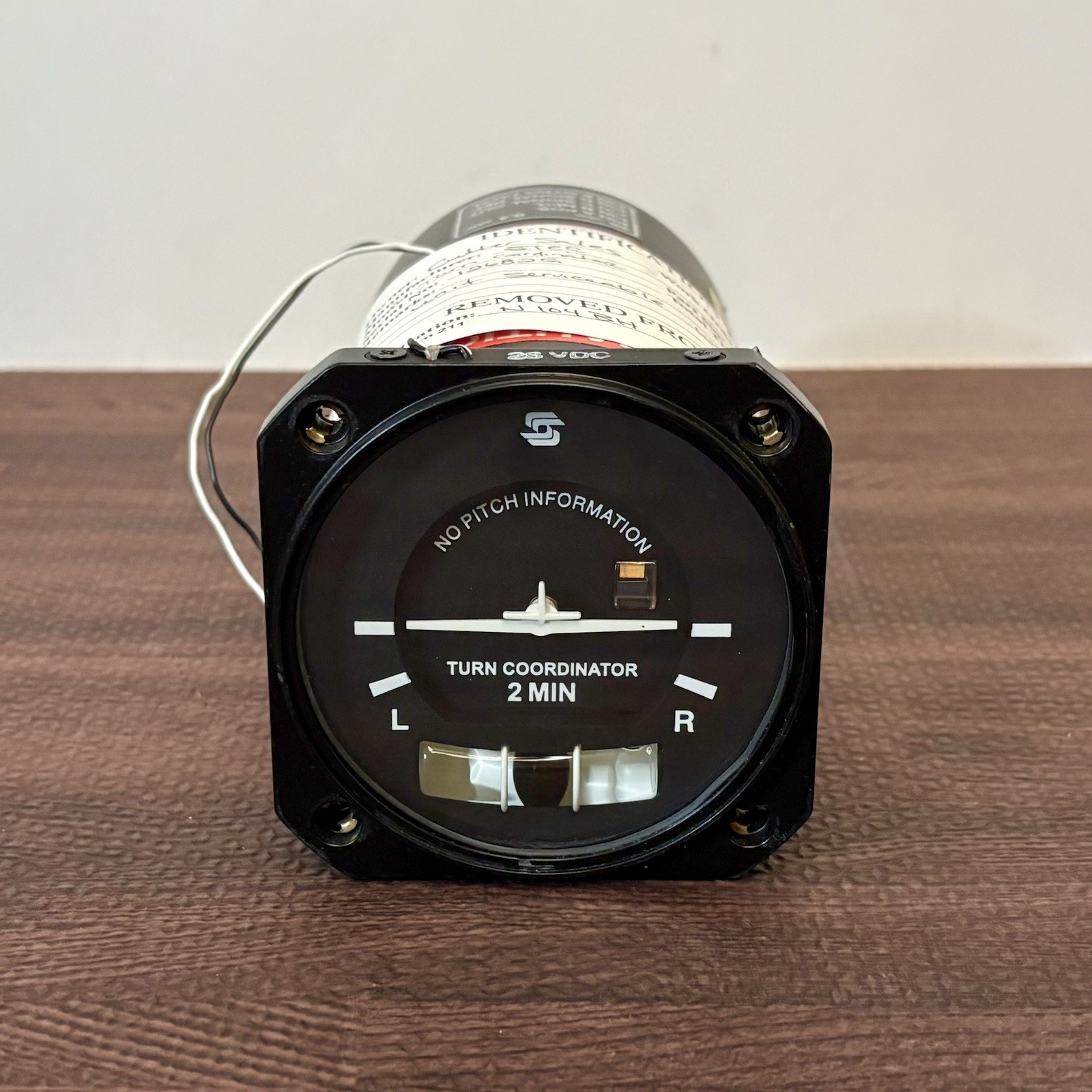 S-Tec Turn Coordinator 6405-28L - Working