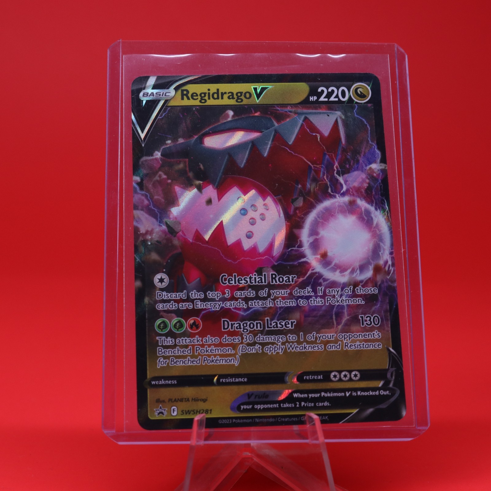 2023 Pokémon TCG SWSH Black Star Promo SWSH281 Regidrago V