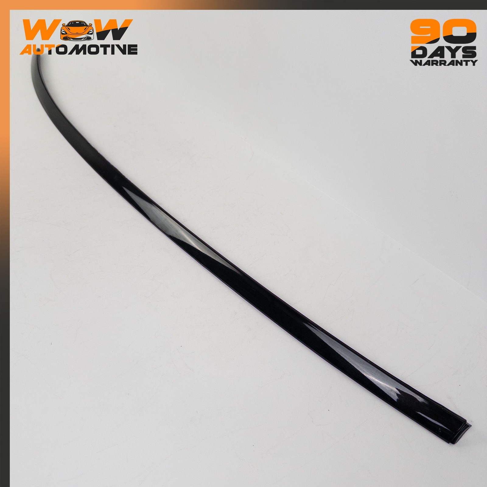 08-19 MASERATI GRANTURISMO S RIGHT UPPER ROOF DRIP RAIL DOOR MOLDING TRIM OEM