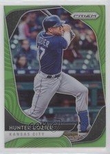 2020 Panini Prizm Tier II Lime Green Prizm 23/125 Hunter Dozier #175 02b4
