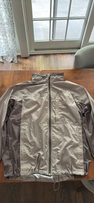 Columbia Men's Full Zip Gray Windbreaker Jacket XLT Big & Tall