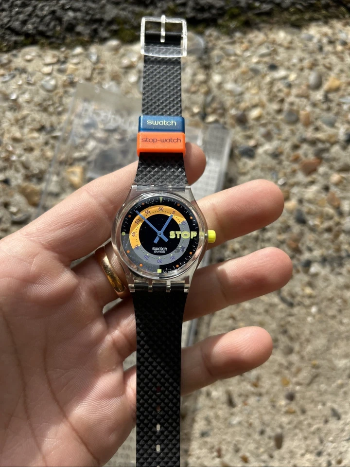 RELOJ RELOJ SSK100 "COFFEE BREAK" 1992 CRONÓMETRO ORIGINAL FUNCIONANDO MUY BIEN Foto 4 de 4