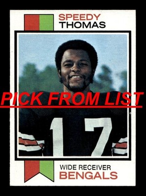 1973 Topps Football #3-264 EX/EX-MT Pick From List ALL PICTURED zz0