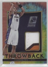 2015 Panini Select Throwback Memorabilia Tie-Dye Prizm 12/25 Channing Frye 7y2