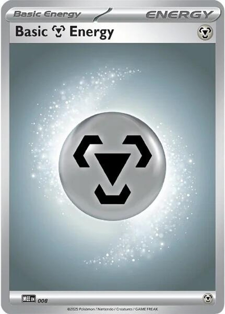 Basic Metal Energy Reverse Holofoil 8 MEE: Mega Evolution Energies