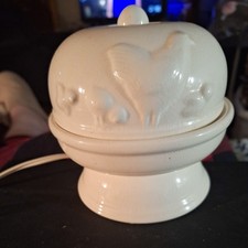 EGG-A-MATIC Vintage Elektrischer Eierkocher mit Anleitung Keramik