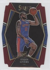 2021 Panini Select Premier Level Maroon Prizm Die-Cut 150/175 Isaiah Livers mp7