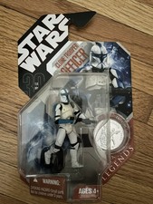 STAR WARS - 2007 30th Anniversary Saga Legends BLUE CLONE TROOPER OFFICER