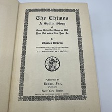 The Chimes A Goblin Story And A Christmas Carol. HC Charles Dickens Year???