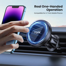 Magnetic Car Phone Holder Mount Air Vent