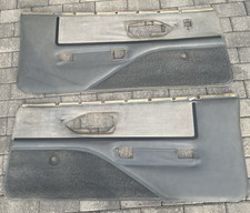 82-92 Firebird Trans Am Grey Door Panels Original Gm Manual Window Gray Panel