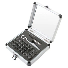 Sunex 9726 38 Pc. Mini Ratchet and Bit Set