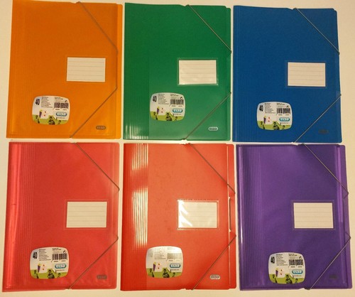 Sichtmappe Sammelmappe 40 Hüllen Elba 400023698 rot blau grün lila rosa orange - Bild 1 von 7