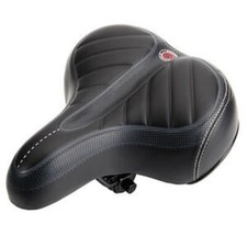 Bike Bicycle Gel Cruiser Extra Sporty Soft Pad Saddle Seat Comfort Wide Big Bum