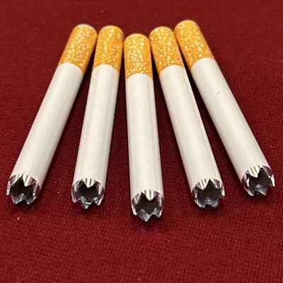 5x Ceramic Cigarette 1 Hitter Dugout Pipe Bat 78mm / 3.08'' Fast USPS Free Ship
