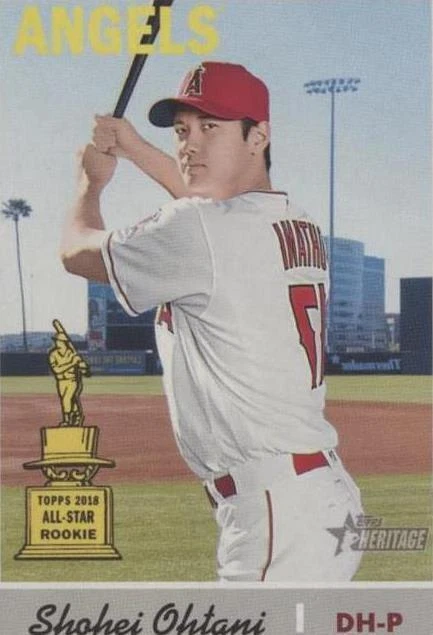 Topps Shohei Ohtani Baseball 2019 Season Sports Trading Cards