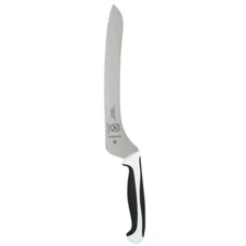 Mercer Culinary Millennia 9" Offset Serrated Bread/Sandwich Knife White Handle