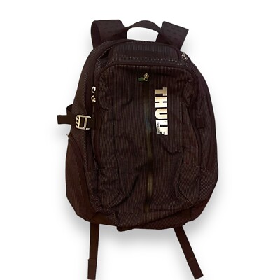Thule Sweden Crossover Black Computer Travel Laptop Padded Hike Camp Backpack