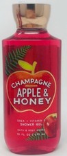 1 BATH  BODY WORKS CHAMPAGNE APPLE  HONEY BODY WASH SHOWER GEL 10 FL OZ