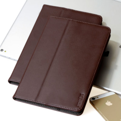 Luxury leather protective cover Apple iPad mini 5 (2019) tablet bag cover case Brown