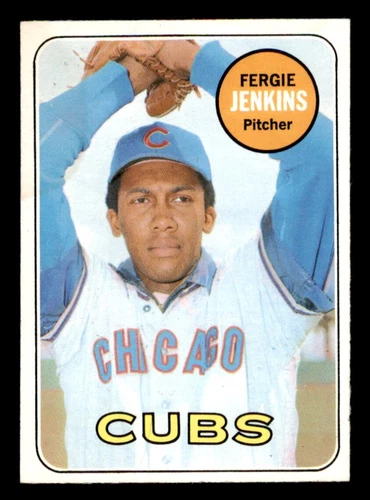 1969 Topps Baseball #640 Fergie Jenkins NM/MT *e1