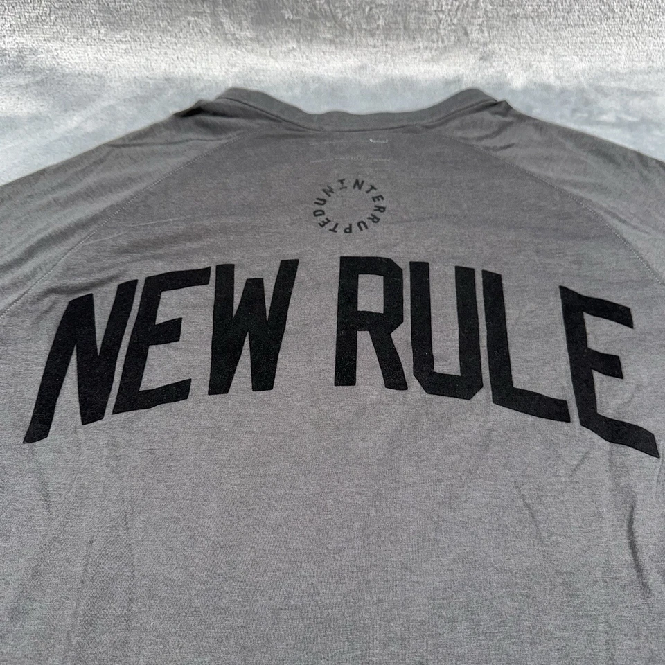 More Than An Athlete (MTAA) Uninterrupted T-Shirt Pirate Black U122KN3 Men's NEW - Image 4 of 4