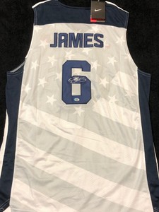 lebron james signed jersey ebay