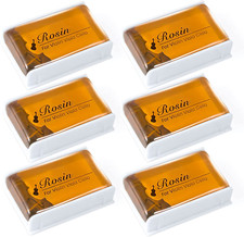 Rosin, Violin Rosin 6 Pack Cello Viola Rosin for Violin Bow, Light Low Dust Re