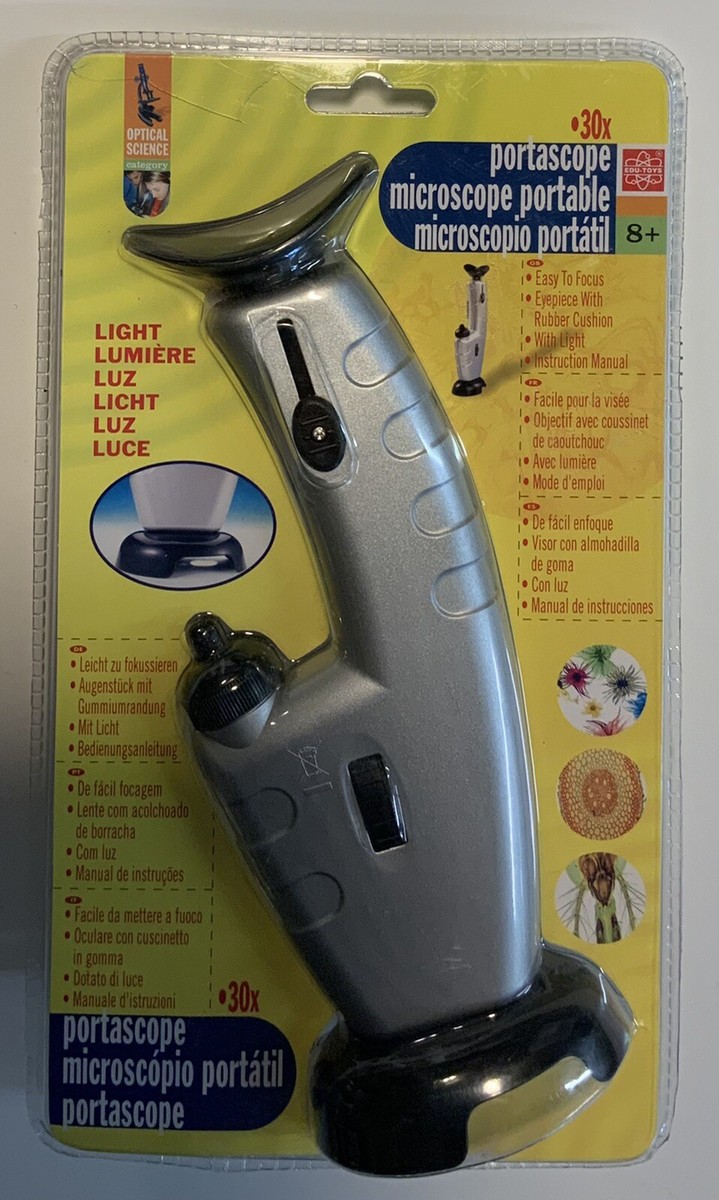 PORTABLE MICROSCOPE (Optical Science - EDU-TOYS) - Magnify 30x