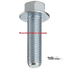 (1) M12-1.25x50 J.I.S. Hex Head Flange Screws / Bolts 10.9 Zinc M12x1.25x50  FT