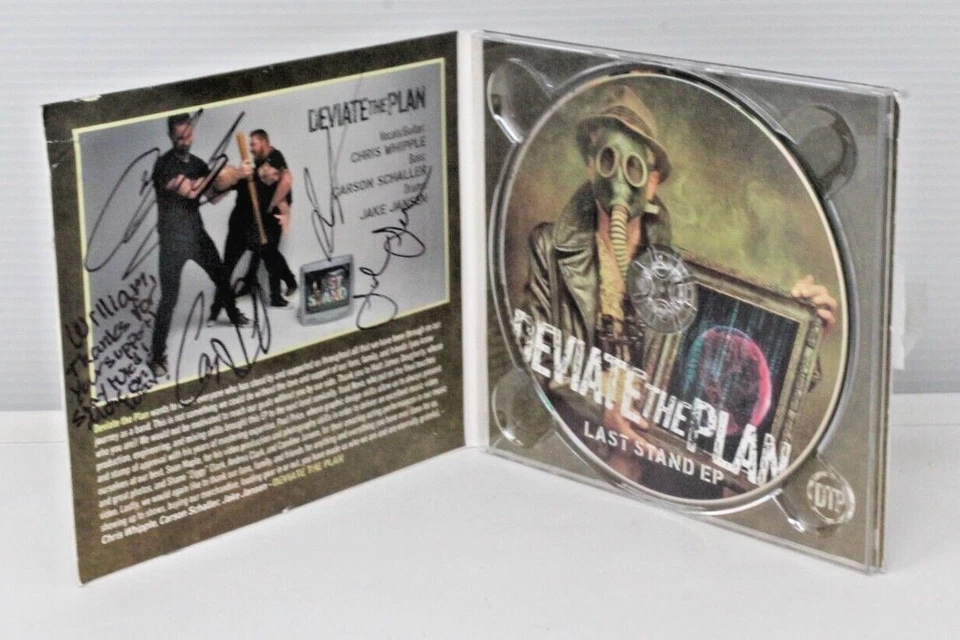 Levitate the Plan - Last Stand EP (Signed CD) - Used - Image 2 of 4