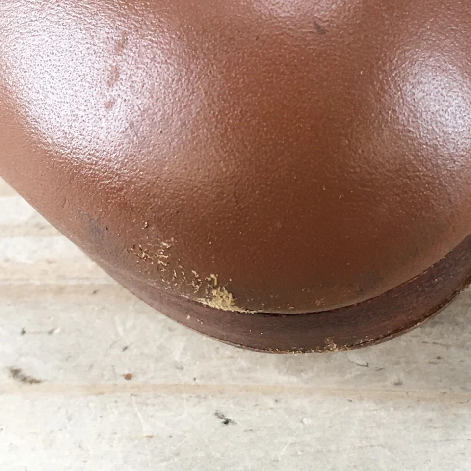 Guess Botas Mujer 6 Zoey Botines Tacones de Cuña Informales Cuero Marrón Con Cordones Foto 4 de 4