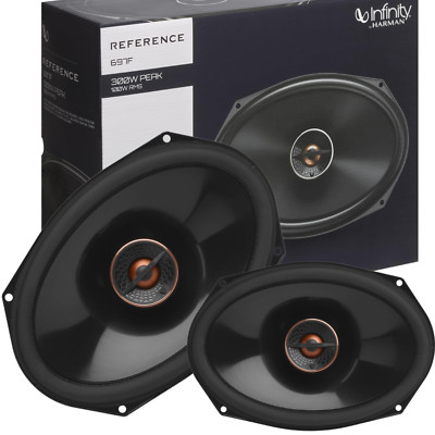 Infinity REF697F 6x9 Coaxial Car Speakers 300W Extreme Performance ...