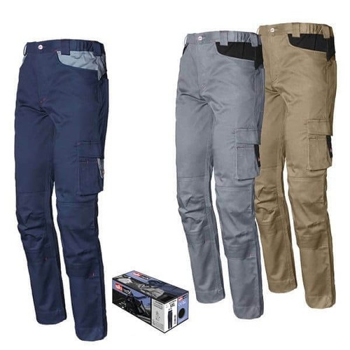 Pantaloni da lavoro Elasticizzati ISSA LINE Stretch 8731 Estivi Multitasche  con | eBay