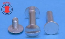 Aluminum 5050/5052 Binding Post & Matching Screw #8-32 X 1/2" 25 sets