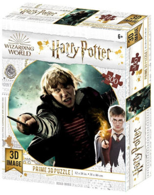 Magiczne puzzle 300 elementów. Wizarding World. Harry Potter. Pojedynek Rona