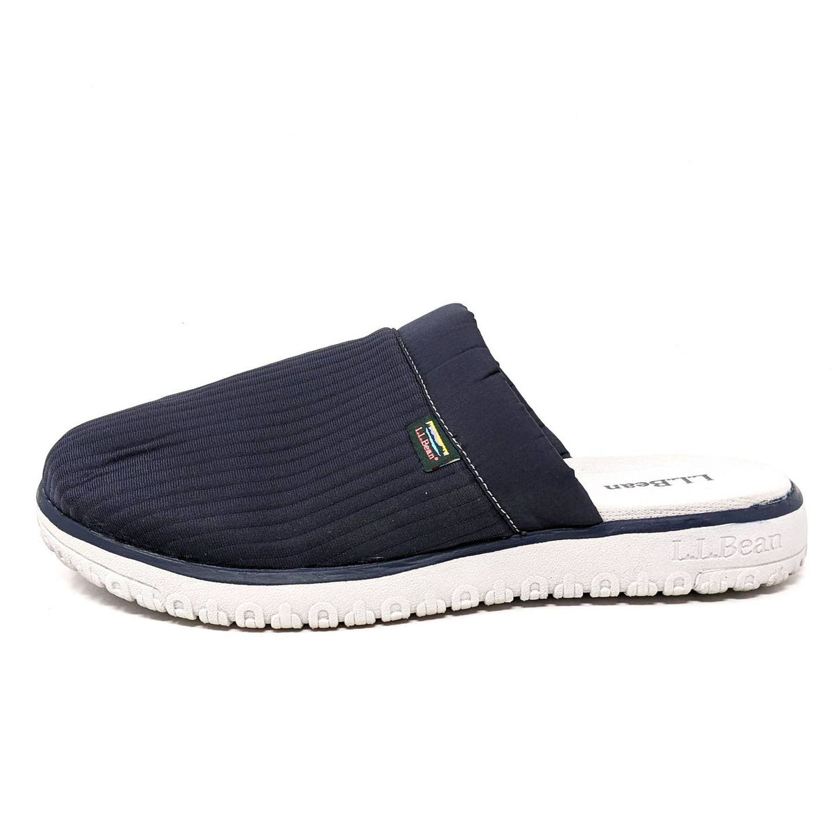 LL Bean Shoes Womens 10 Airlight Slipper Scuffs Navy Blue Slip On