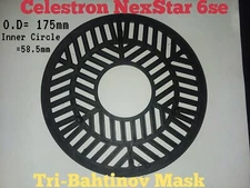Celestron NexStar 6SE  Tri-Bahtinov Focus Mask
