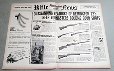 1954 Remington Model 510 512 514 & 550 Rifle Original Centerfold Print Ad