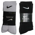 Nike Socks Mens Sports Everyday Cotton Designer Crew Sock 3 Pairs UK Size 8–14.5