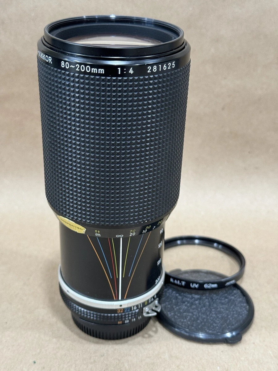 Nikon Zoom-NIKKOR f/4 Camera Lenses 80-200mm Focal for sale - eBay