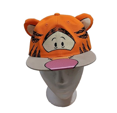 Vintage Walt Disney World Tigger Black Orange Embroidered Fanny